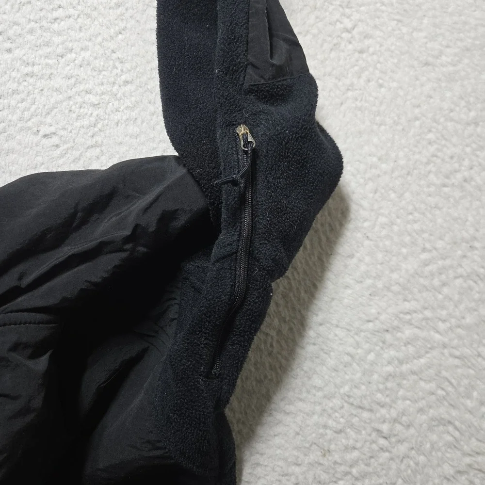 Vintage North Face Denali Fleece Jacket Mens Small  Black Polartec Full Zip